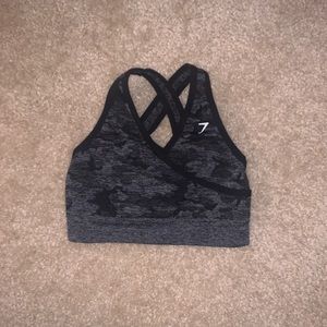Gymshark Camo seamless sports bra